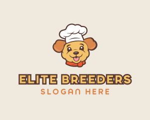 Chef Puppy Dog logo design