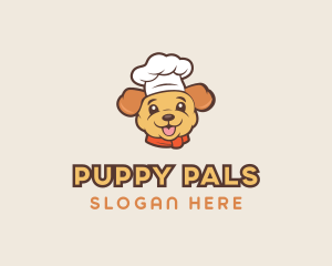 Chef Puppy Dog logo design