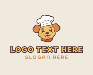 Mascot - Chef Puppy Dog logo design