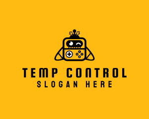 Gamer Robot Controller logo design