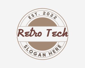 Retro Diner Badge logo design