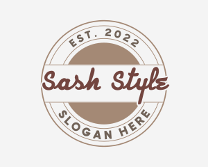 Retro Diner Badge logo design