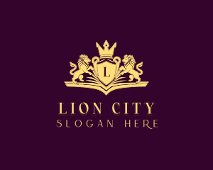 Royal Lion Monarchy logo design