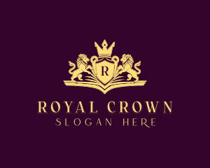 Royal Lion Monarchy logo design