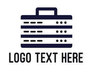 Server - Server Briefcase logo design