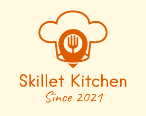 GPS Pin Kitchen  logo design