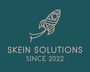 Skein - Rocket Yarn Boutique logo design
