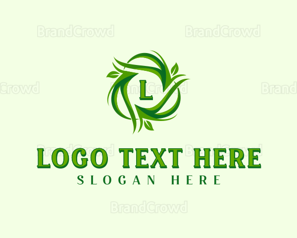 Vegan Organic Wellness Logo