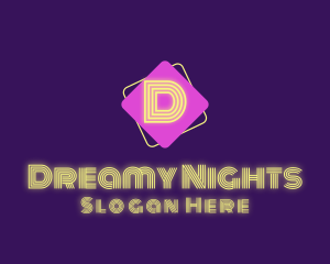 Disco Night Club logo design