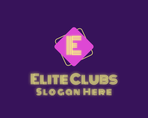 Disco Night Club logo design