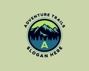 Mountain Forest Travel logo design