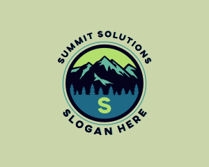 Mountain Forest Travel logo design