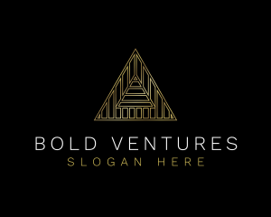 Triangle Business Professional logo design