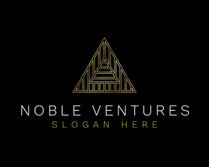 Triangle Business Professional logo design