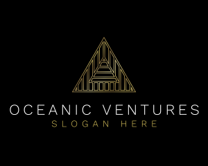 Triangle Business Professional logo design