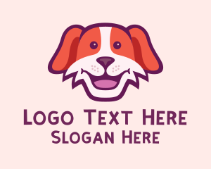 Friendly Smiling Dog Logo