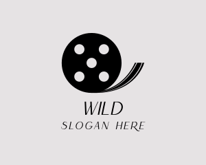 Cinema Movie Film Reel Logo