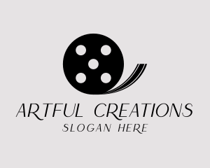 Create - Cinema Movie Film Reel logo design