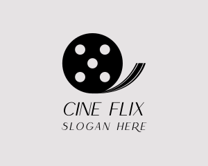Movie - Cinema Movie Film Reel logo design