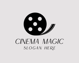 Movie - Cinema Movie Film Reel logo design