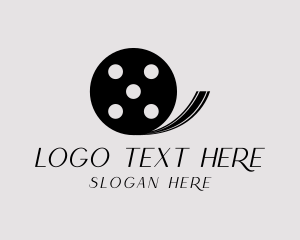 Productions - Cinema Movie Film Reel logo design