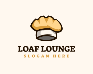 Loaf - Bread Chef Hat logo design