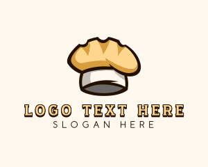 Dessert - Bread Chef Hat logo design