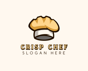 Bread Chef Hat logo design