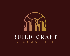 Construction Building Residence logo design