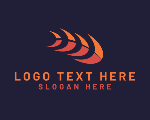 Orange - Arrow Marketing Logistics logo design