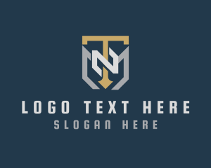 Simple Modern Geometric logo design