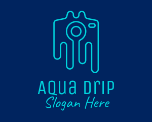 Drip - Digital Camera Drip logo design