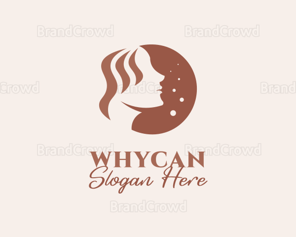 Hair Salon Beauty Girl Logo