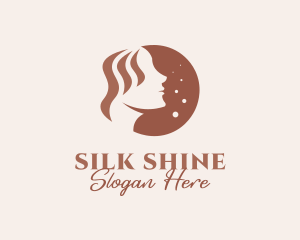 Conditioner - Hair Salon Beauty Girl logo design