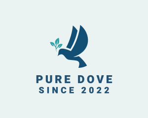 Peace Dove Freedom logo design