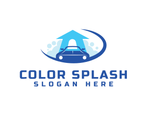 Home Car Cleaning Service logo design