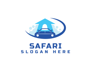 Disinfectant - Home Car Cleaning Service logo design