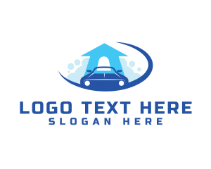 Home Car Cleaning Service Logo