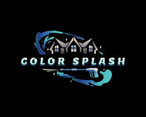 Pressure Wash Cleaning logo design