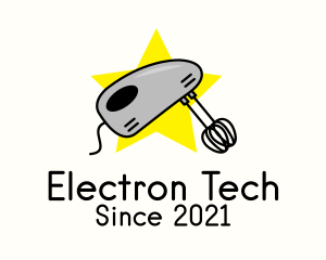 Electronic Baking Mixer  logo design