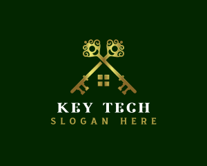 House Key Real Estate logo design