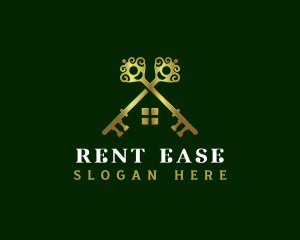 House Key Real Estate logo design
