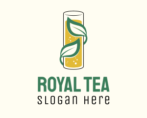 Organic Beverage Tea  logo design