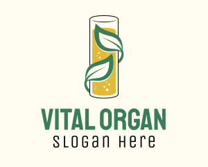 Organic Beverage Tea  logo design