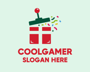 Christmas - Surprise Gift Game logo design