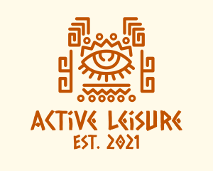 Ancient Tribal Eye logo design