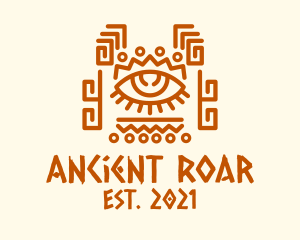 Ancient Tribal Eye logo design