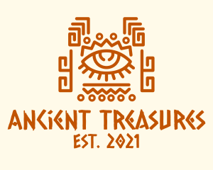 Ancient Tribal Eye logo design