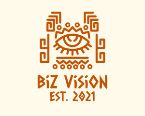 Ancient Tribal Eye logo design