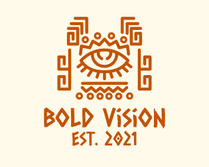 Ancient Tribal Eye logo design